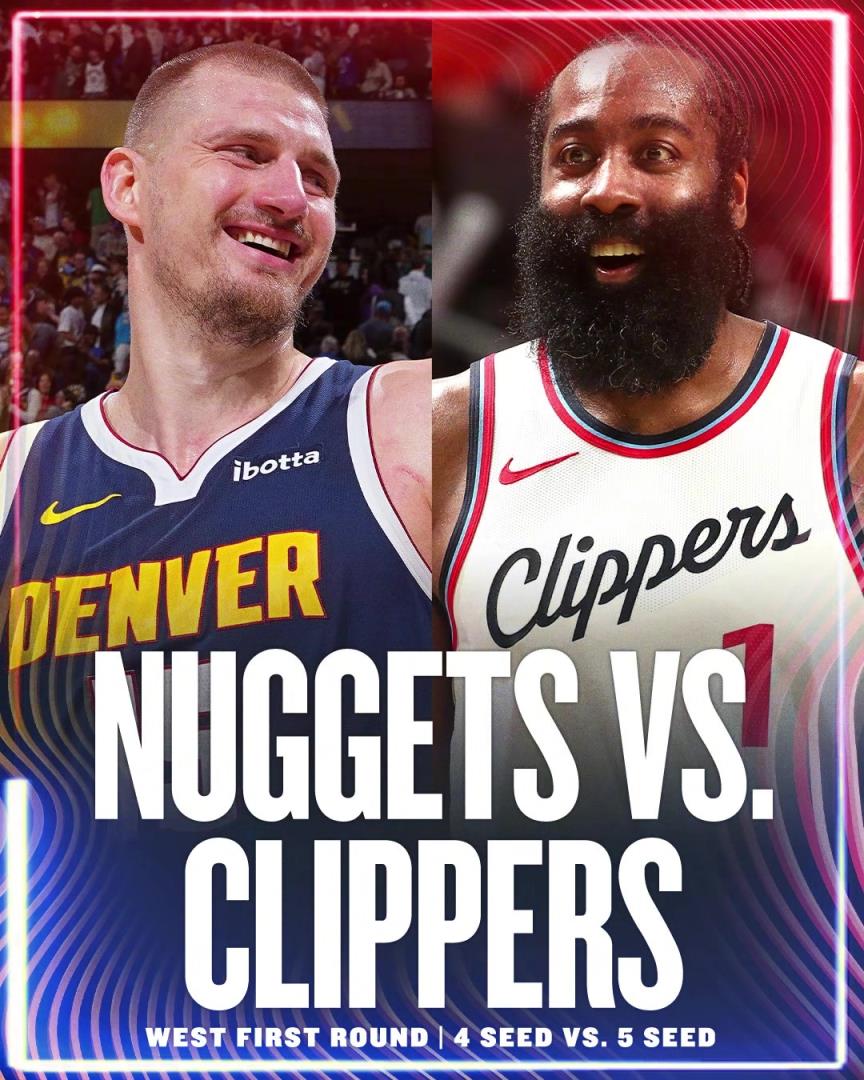 帶隊的神！哈登率快船鎖定西部第5，生涯從未缺席過季后賽！